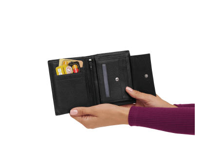 TRAPANI - Echtleder-Geldbörse Werbeartikel