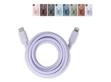 2ULC200 | Fresh 'n Rebel USB-C zu Apple Lightning Kabel 2.0m bedrucken