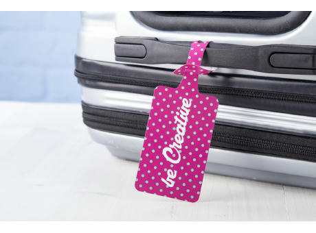 Kofferanhänger London Werbeartikel