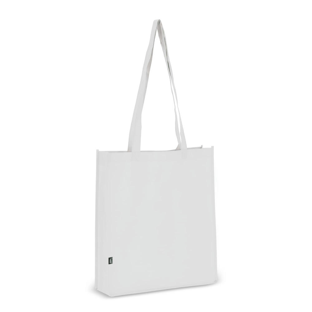 Product image R-PET Tragetasche aus Non Woven 38 x 9 x 42cm 75g/m² Werbeartikel