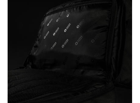 Swiss Peak RFID Wochenendtasche mit Kofferöffnung bedrucken