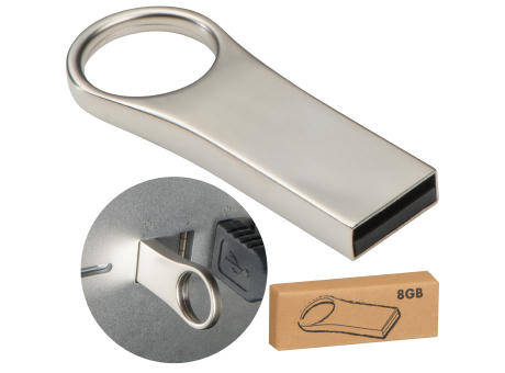 Product image USB Stick aus Metall 8GB bedrucken