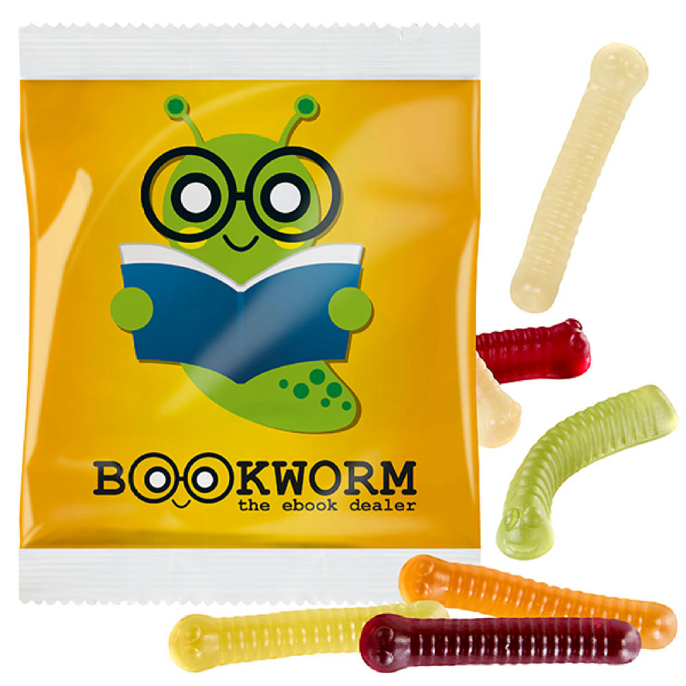 Product image Fruchtgummi INDIVIDUELL 30 g im kompostierbaren Tütchen Werbeartikel