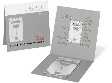 RICHARTZ® POCKET CARD L23+ Werbeartikel