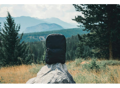 Dillon AWARE™ RPET faltbarer klassischer Rucksack bedrucken