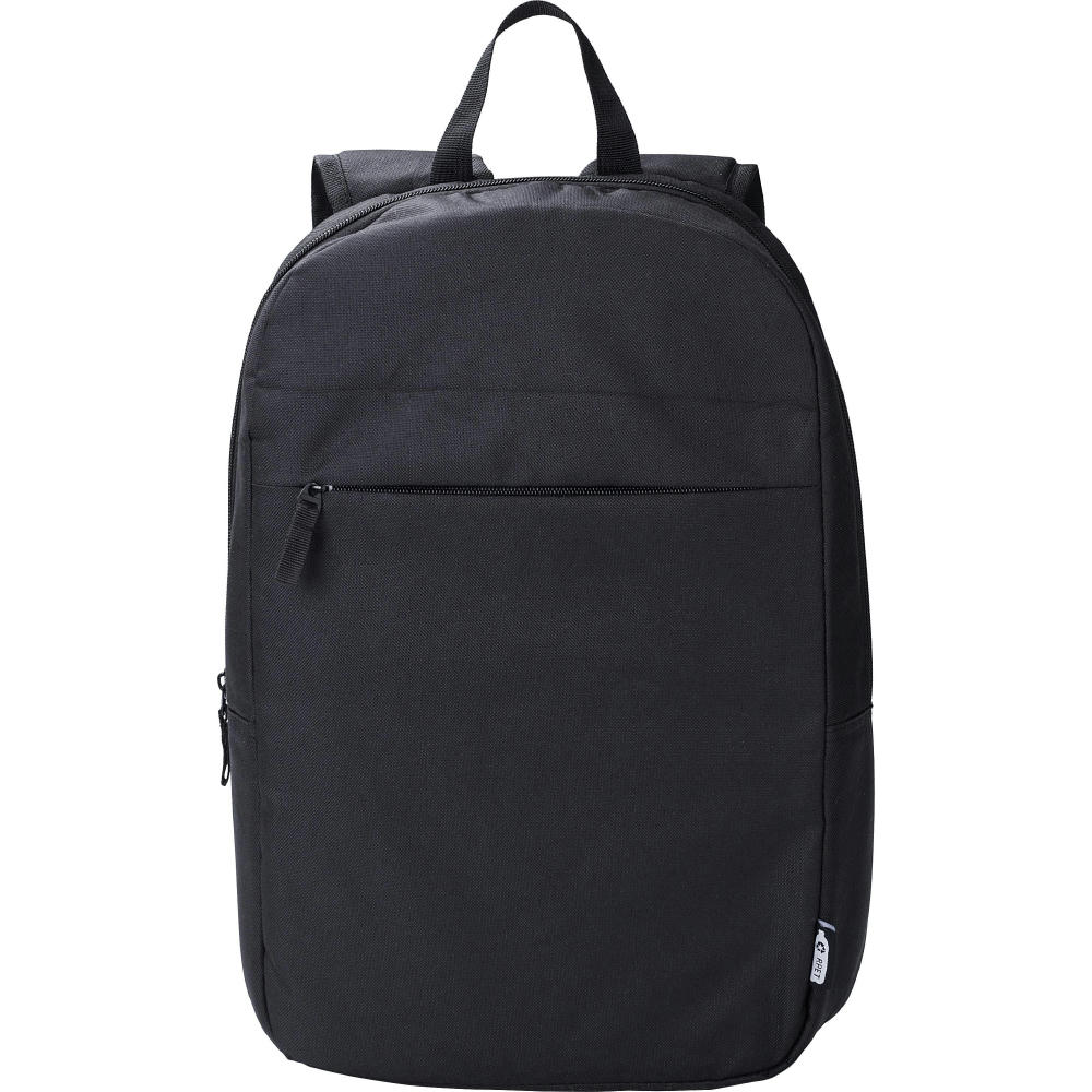 rPET Polyester (600D) Laptop-Rucksack Phineas Werbeartikel