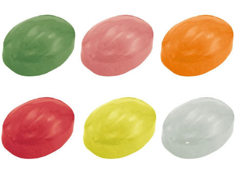 Bonbon Wickler,   1 Stück, Inhalt: Bonbon Orange Werbeartikel