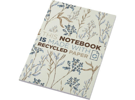 Novella Austen A5 Softcover Notizbuch aus Recyclingmaterial – 50 Blatt Werbeartikel