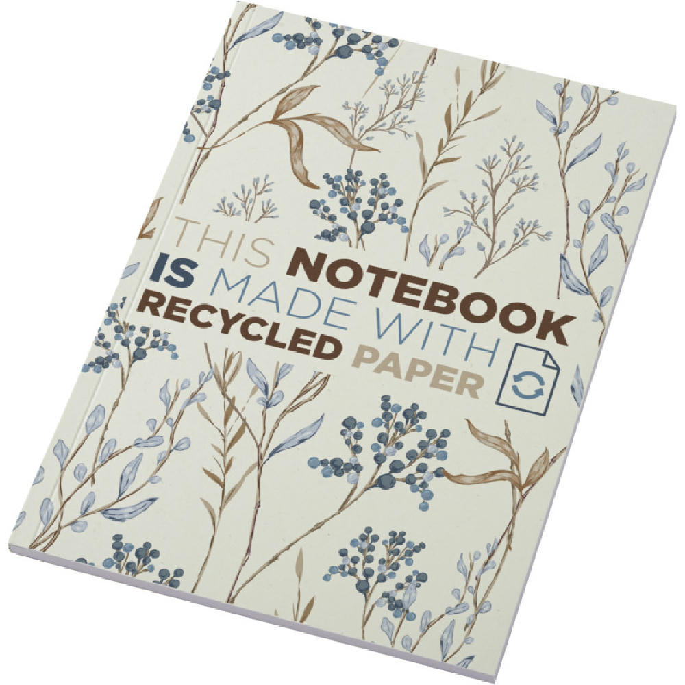 Product image Novella Austen A5 Softcover Notizbuch aus Recyclingmaterial – 50 Blatt Werbeartikel