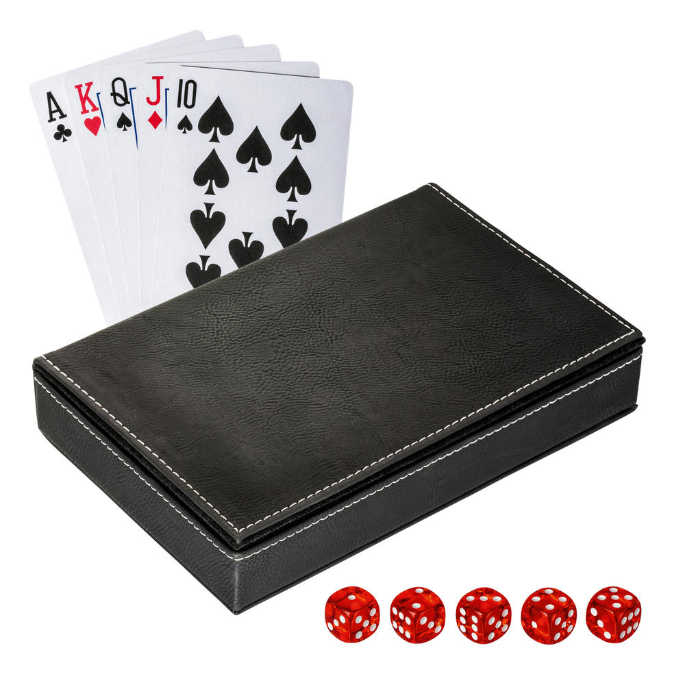 Product image Spielkarten-Set mit Box RE98-SALAMINA Werbeartikel