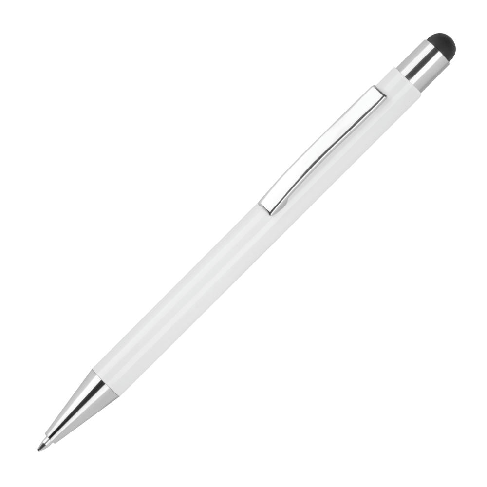 Product image Kugelschreiber aus Aluminium mit gummierter Oberfläche Werbeartikel