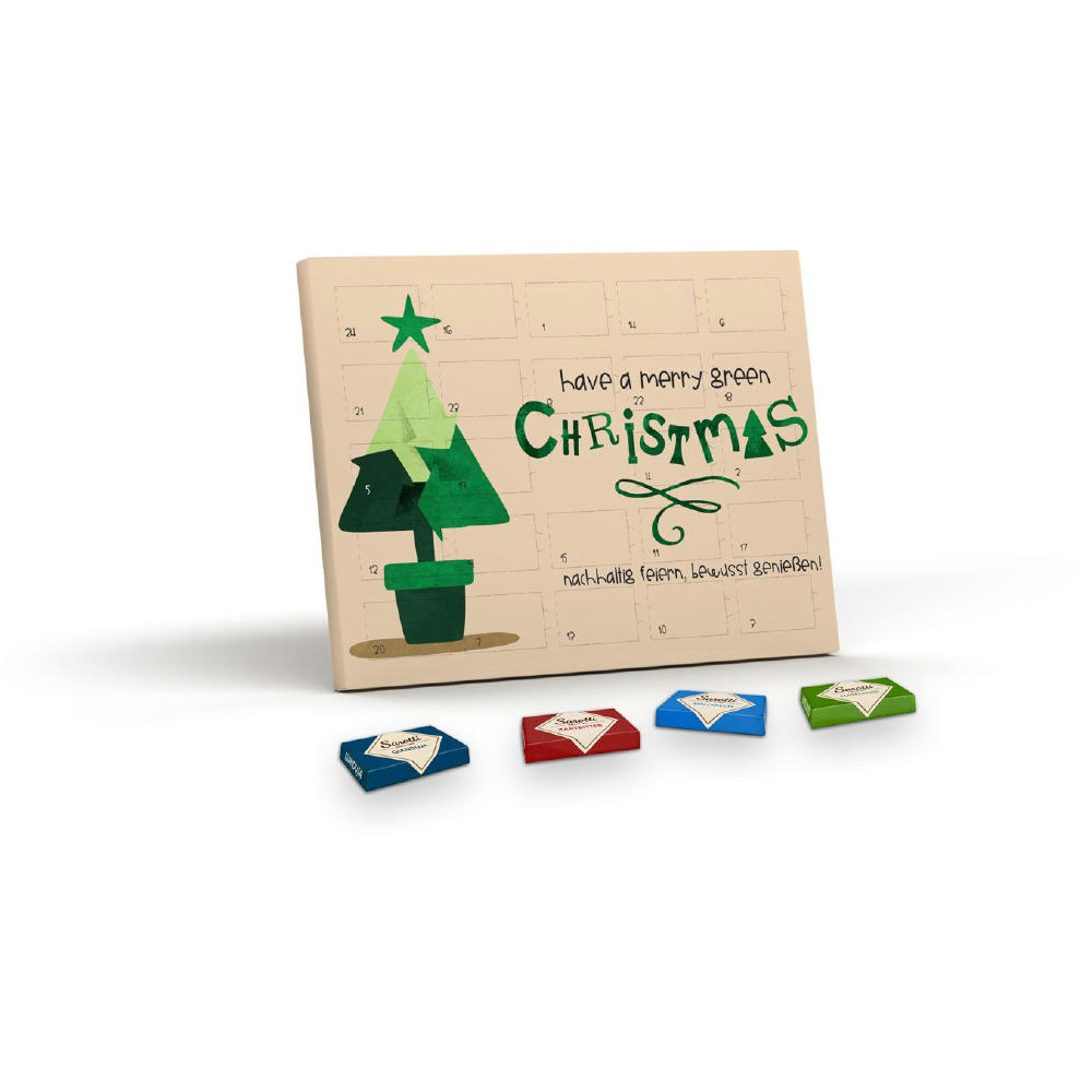 Product image Sarotti Adventskalender Naps Eco Werbeartikel