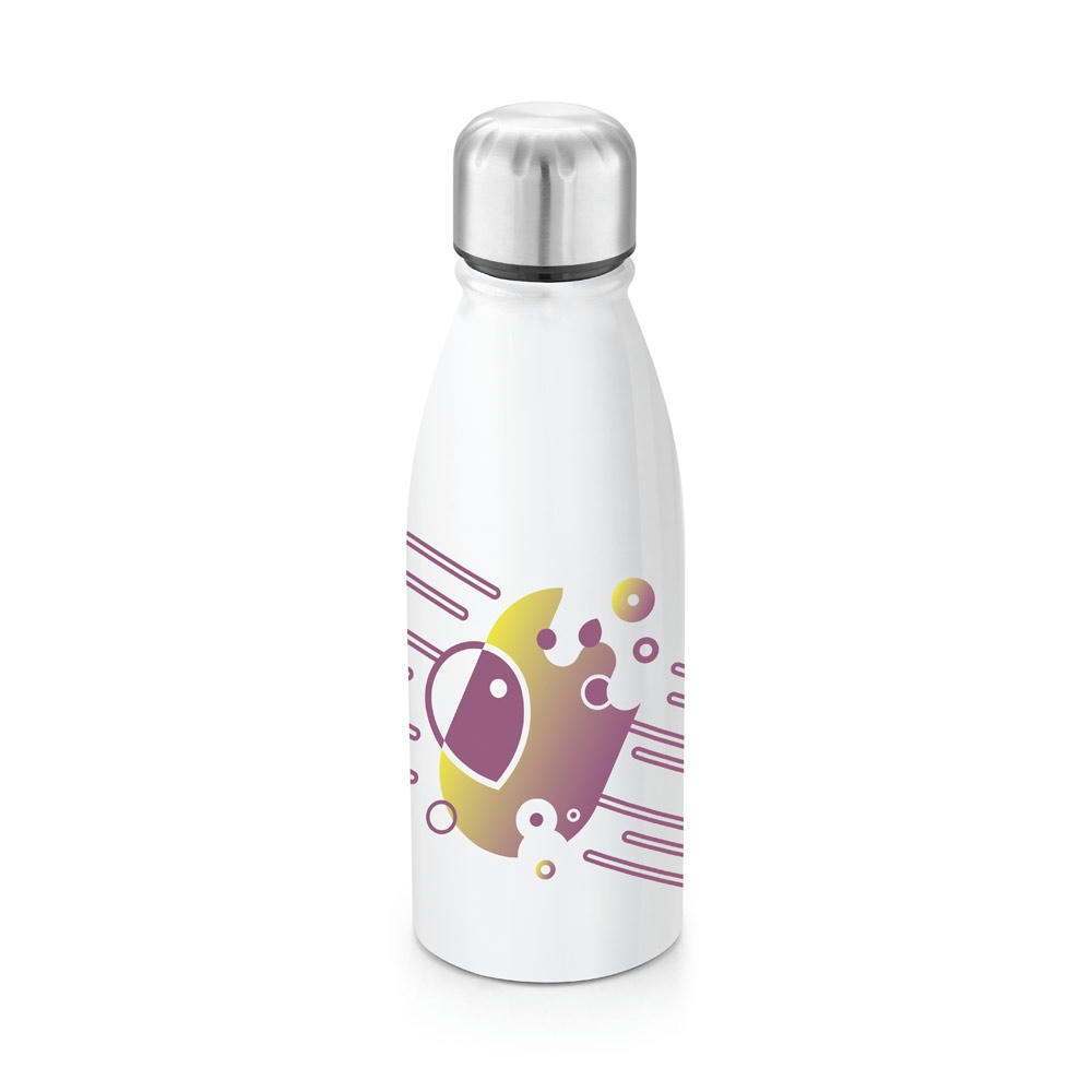 Product image BILLY. Aluminiumflasche sublimations mit Edelstahlverschluss 500 ml Werbeartikel