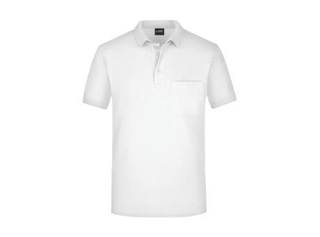 Men's Polo Pocket - Klassisches Poloshirt mit Brusttasche bedrucken