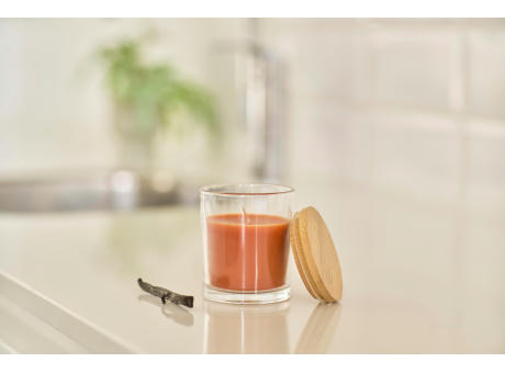 Glaskerze Riven Werbeartikel