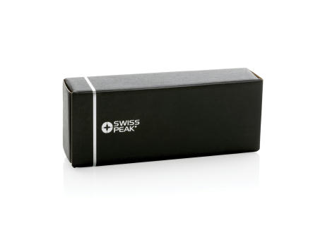 Swiss Peak polarisierte Sonnenbrille aus RCS Kunststoff bedrucken