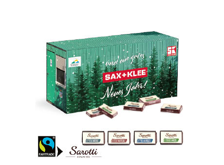 Product image 3D Adventskalender "Container" mit Sarotti Fairtrade® Werbeartikel