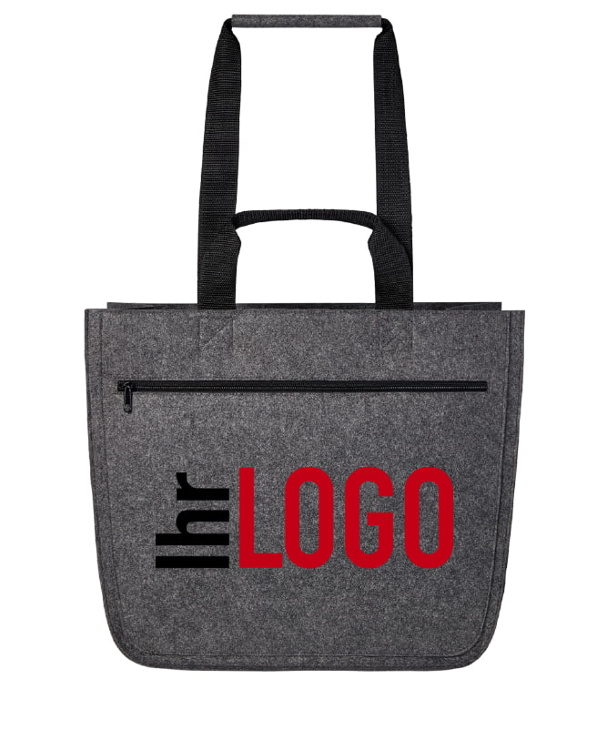 Filzshopper Softbasket von Halfar – moderne Werbetasche aus Filz mit Logo bedrucken
