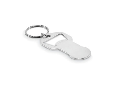 Schlüsselring mit Kapselheber Werbeartikel