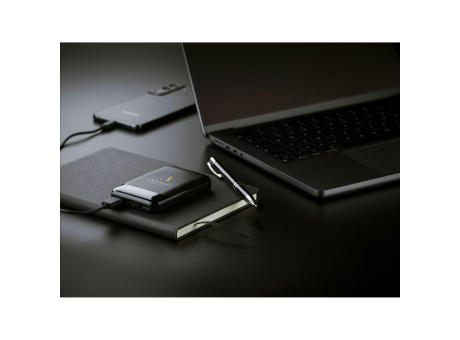 Compact 5000 RCS Recycled ABS Powerbank Werbeartikel