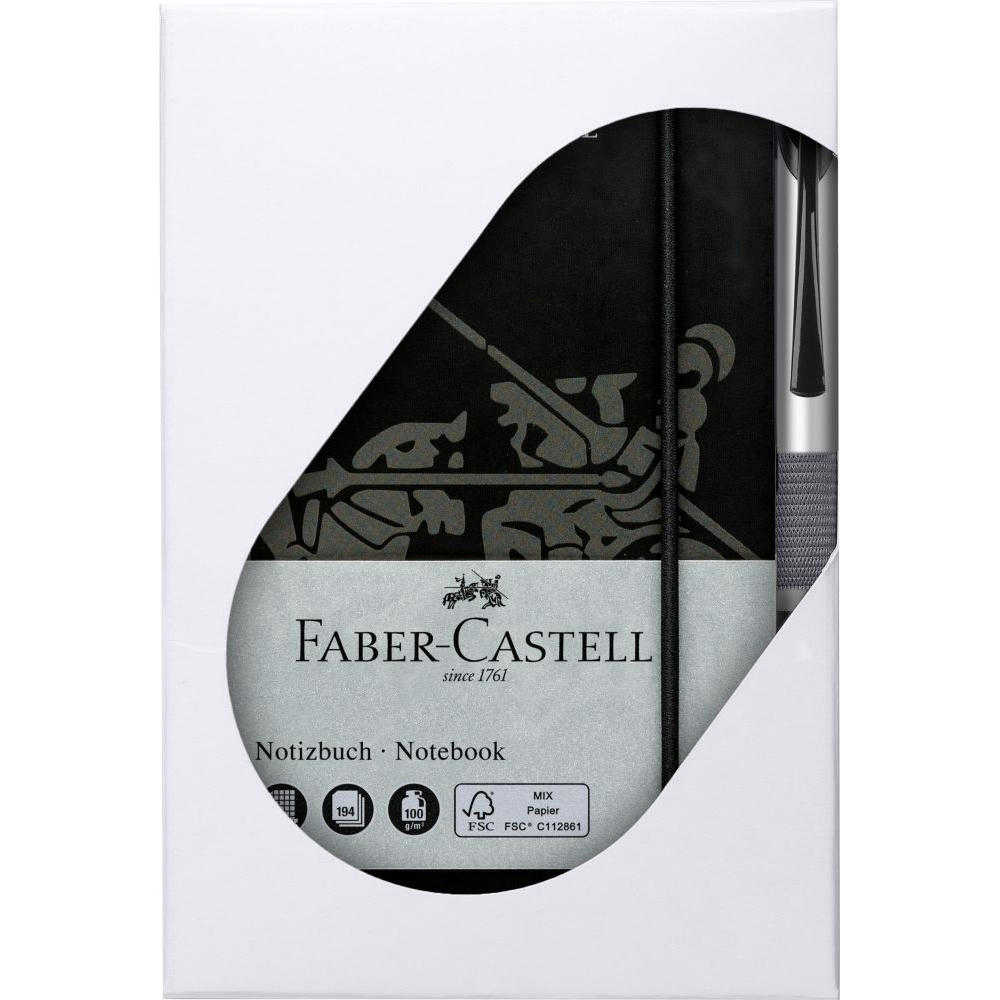 Product image Set Notizbuch mit Basic Alu Werbeartikel