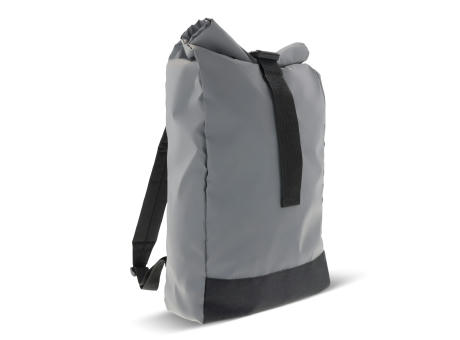 Product image Reflektierender Rolltop-Rucksack 26x13x50cm Werbeartikel