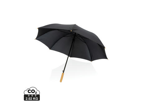 Product image 27" Impact AWARE™ RPET 190T Auto-Open Bambus-Schirm Werbeartikel