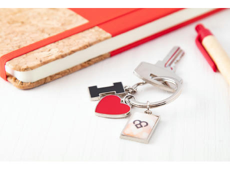 Schlüsselanhänger I Love bedrucken