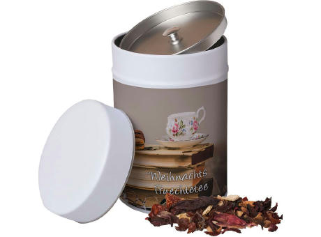 Product image Weihnachts Früchtetee, ca. 140g, Metalldose Maxi Werbeartikel