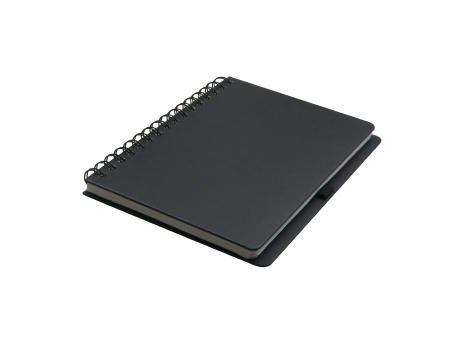 Notizbuch mit Spiralbindung, mit recycelten Papier, DIN A5   Werbeartikel