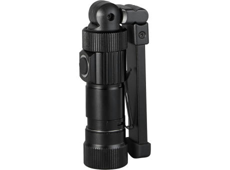 Multifunktions- Arbeitsleuchte mit austauschbarem Akku, Magnet und 5 Lichtmodi Werbeartikel