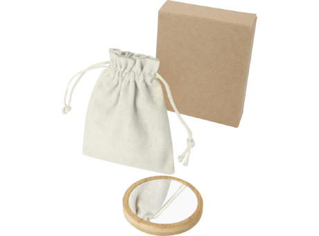 Lustre Spiegel aus Bambus bedrucken