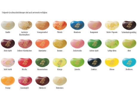 Jelly Belly Beans Werbetüte,   9 g, Inhalt: Jelly Belly Beans Werbeartikel
