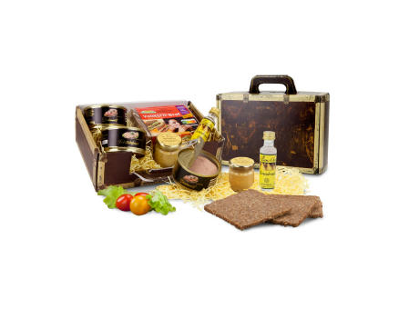 Product image Geschenkset / Präsenteset: Gefüllter Reisekoffer Werbeartikel