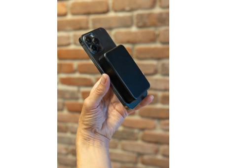 Product image Amporia 10.000mAh magnetische Powerbank aus RCS rec. ABS bedrucken