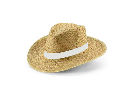JEAN RIB. Strohhut aus Naturstroh Werbeartikel