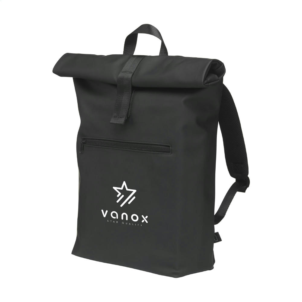 Lennon RCS Recycled Roll-Top Backpack Rucksack Werbeartikel