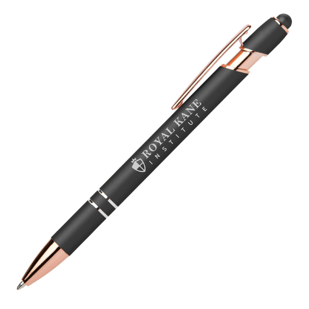 Prince Softy Roségold Metallic Kugelschreiber - m/Stylus Werbeartikel