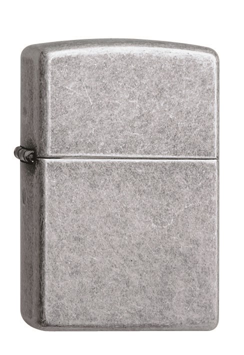 Zippo ANTIQUE SILVER bedrucken