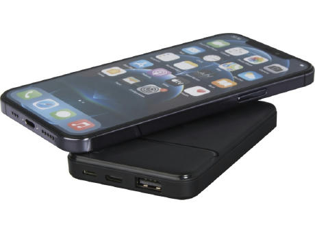 Product image Loop 5000 mAh Powerbank aus recyceltem Kunststoff bedrucken