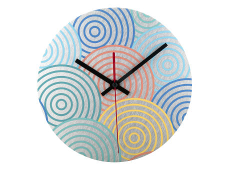 Wanduhr BeTime Alu D Werbeartikel