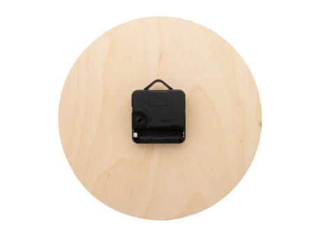 Inidividuelle Wanduhr BeTime Wood D Werbeartikel