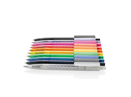 X3 Frosted-Pen aus GRS recyceltem PC bedrucken