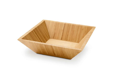 PEPPER. Salatschüssel aus Bambus Werbeartikel