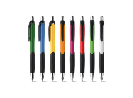 CARIBE. Kugelschreiber aus ABS mit blauschreibender Mine bedrucken