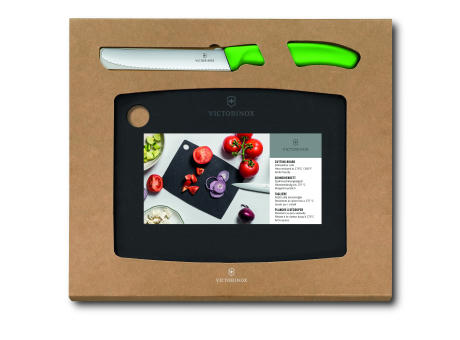 Victorinox - Set aus Gemüsemesser und Schneidebrett Werbeartikel