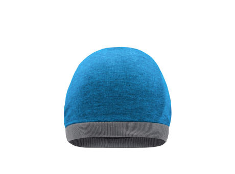 blau/grau (turquoise-melange/dark-grey)
