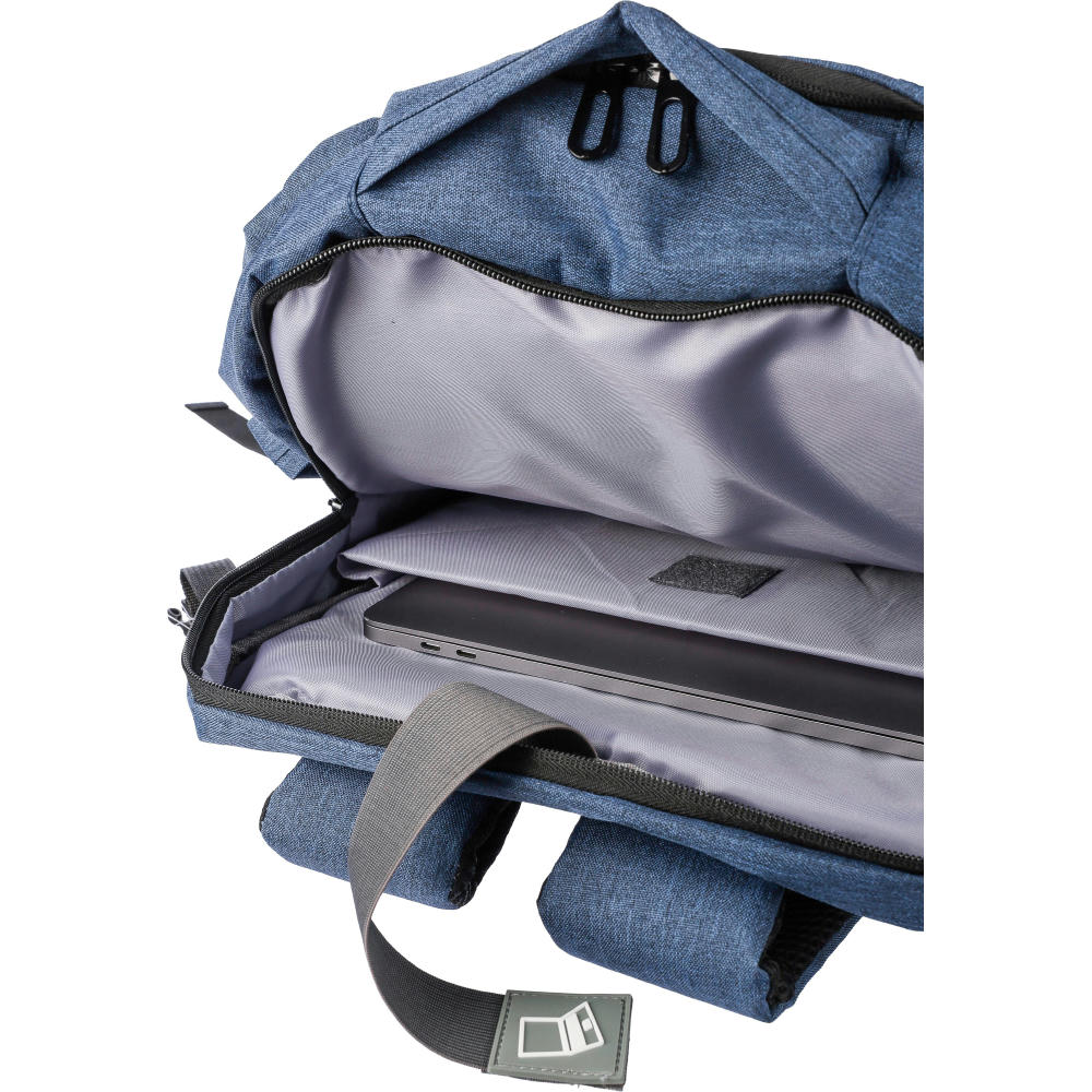 rPET-Polyester (300D) Rucksack Malcolm Werbeartikel