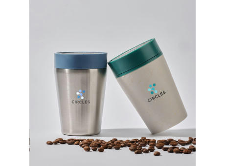 Circular&Co Recycled Stainless Steel Coffee Cup 227 ml Werbeartikel
