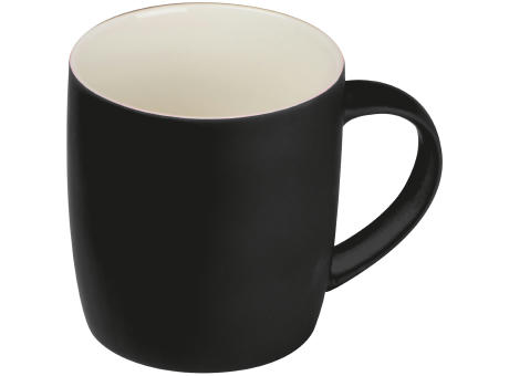 Product image Tasse aus Porzellan, außen gummiert, 300ml bedrucken